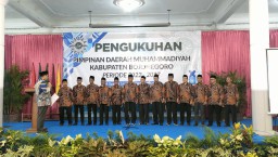 Pimpinan Daerah Muhammadiyah (PDM) Bojonegoro periode 2022-2027 resmi dikukuhkan hari ini (Minggu, 14/5/2023).
