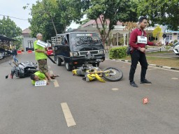 Rekonstruksi kasus pembunuhan berencana terhadap sekdes bertempat di halaman Mapolres Tuban. (Jatim Memanggil/Ist) 