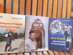 Buku ketiga Ahmad Adirin berjudul 'Ketut Sanjaya, Jejak Kesenian Si Anak Dangdut' (Memanggil.co)