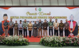 Pamit Kenal Ketua Pengadilan Negeri Bojonegoro. (Jatim Memanggil/Ist) 