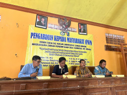 Implementasi KUHP Nasional, FH Universitas Sunan Bonang Perkuat Peran Tokoh Masyarakat Tuban dalam Restorative Justice