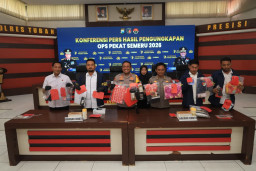 Operasi Pekat Semeru 2026, Polres Tuban Ungkap 55 Kasus Kejahatan