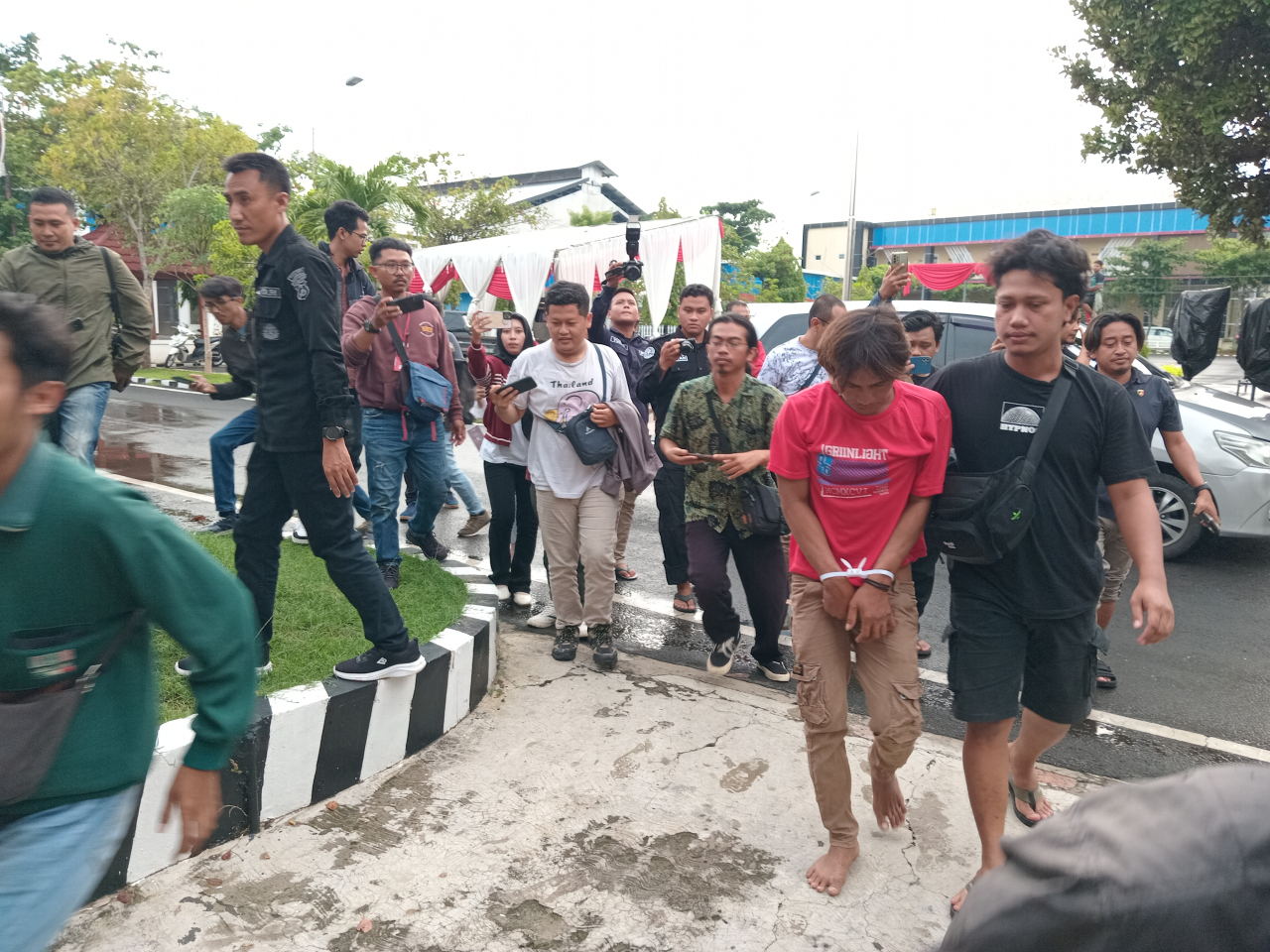 Pelaku Pengeroyokan Diamankan Di Mapolres Tuban